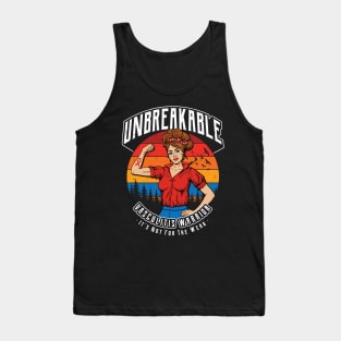 Unbreakable Vasculitis Warrior Tank Top